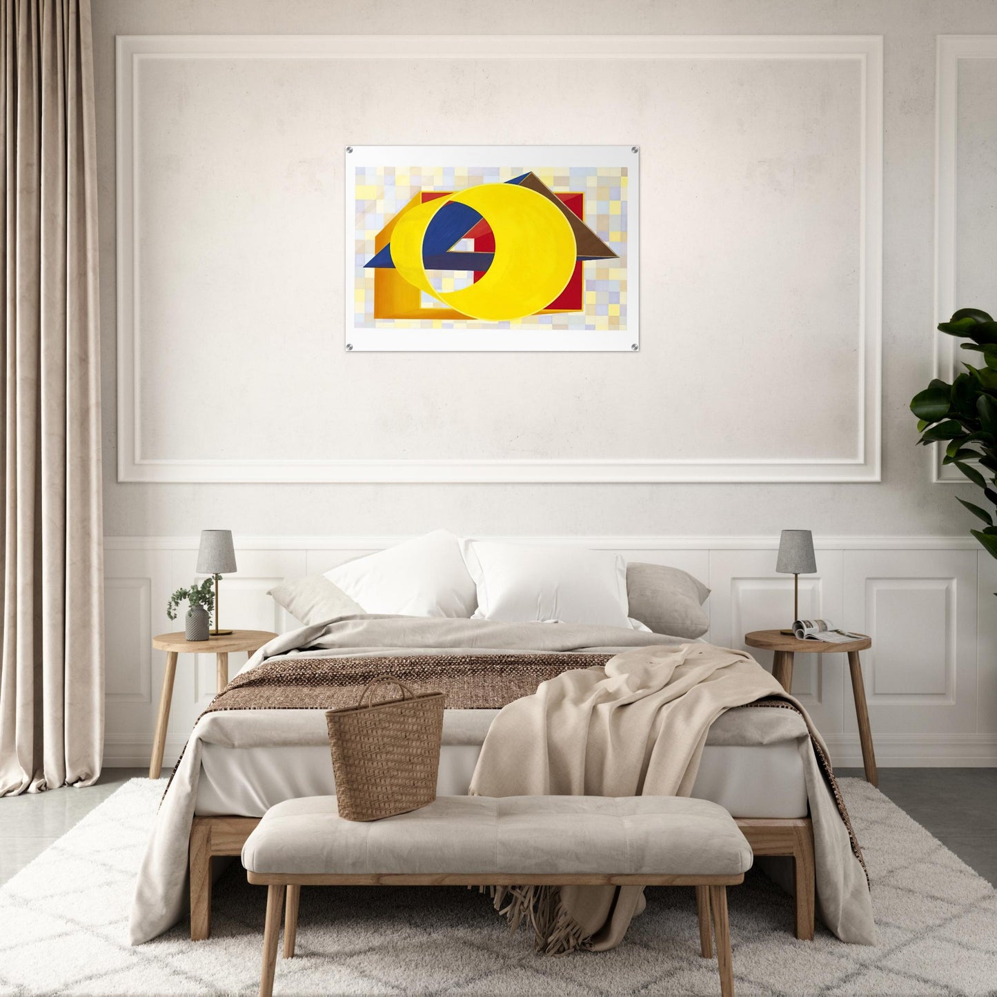 Prime Moments II - Al Held Acrylic Print - 70x100 cm / 28x40″ inches