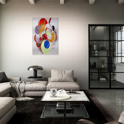 Balls - James Rosenquist Brushed Aluminum Print - 70x100 cm / 28x40 inches | James Rosenquist Aluminum Print | James Rosenquist Prints