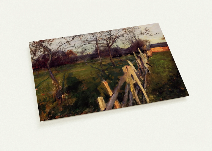 Home Fields By John Singer Sargent Pack of 10 Post Cards | John Singer Sargent Post Cards | A6 (10.5 x 14.8 cm) - 4.1 x 5.8 inches