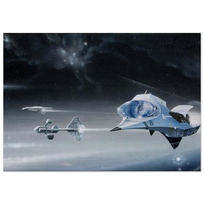 Chris Foss - Chris Foss Brushed Aluminum Print - 70x100 cm / 28x40 inches | Chris Foss Aluminum Print | Chris Foss Prints