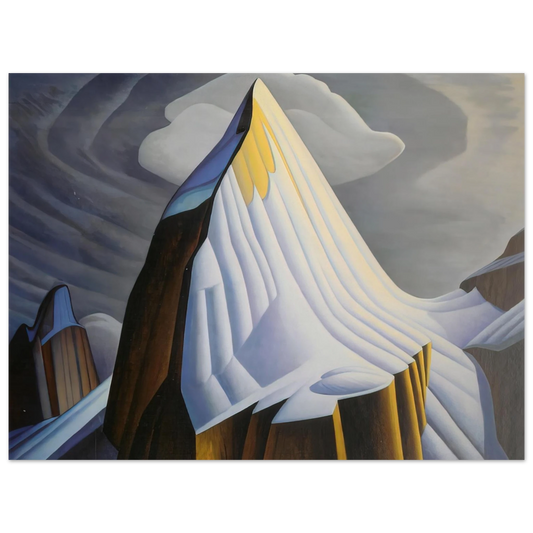 Lawren Harris - Mount Lefroy - 1930  75x100 cm / 30x40inches Fine Art Poster