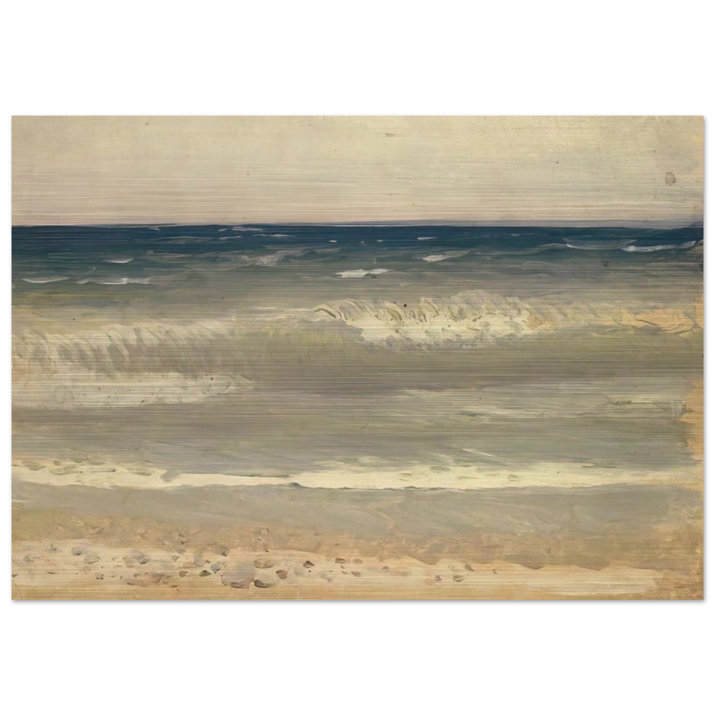 Surf. Crimea - Arkhyp Kuindzhi Brushed Aluminum Print - 70x100 cm / 28x40 inches | Arkhyp Kuindzhi Aluminum Print | Arkhyp Kuindzhi Prints
