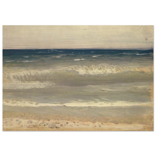 Surf. Crimea - Arkhyp Kuindzhi Brushed Aluminum Print - 70x100 cm / 28x40 inches | Arkhyp Kuindzhi Aluminum Print | Arkhyp Kuindzhi Prints