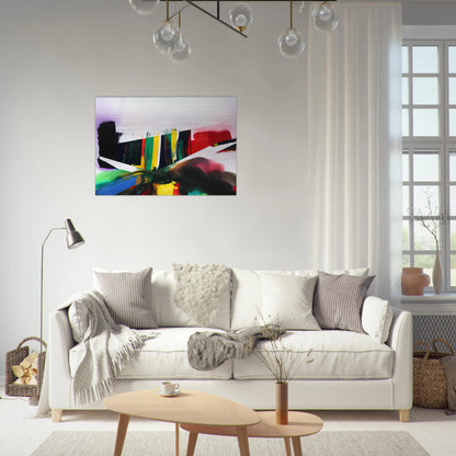 Phenomena Cave of the Prism Winds Year - Paul Jenkins Brushed Aluminum Print - 70x100 cm / 28x40 inches | Paul Jenkins Aluminum Print | Paul Jenkins Prints