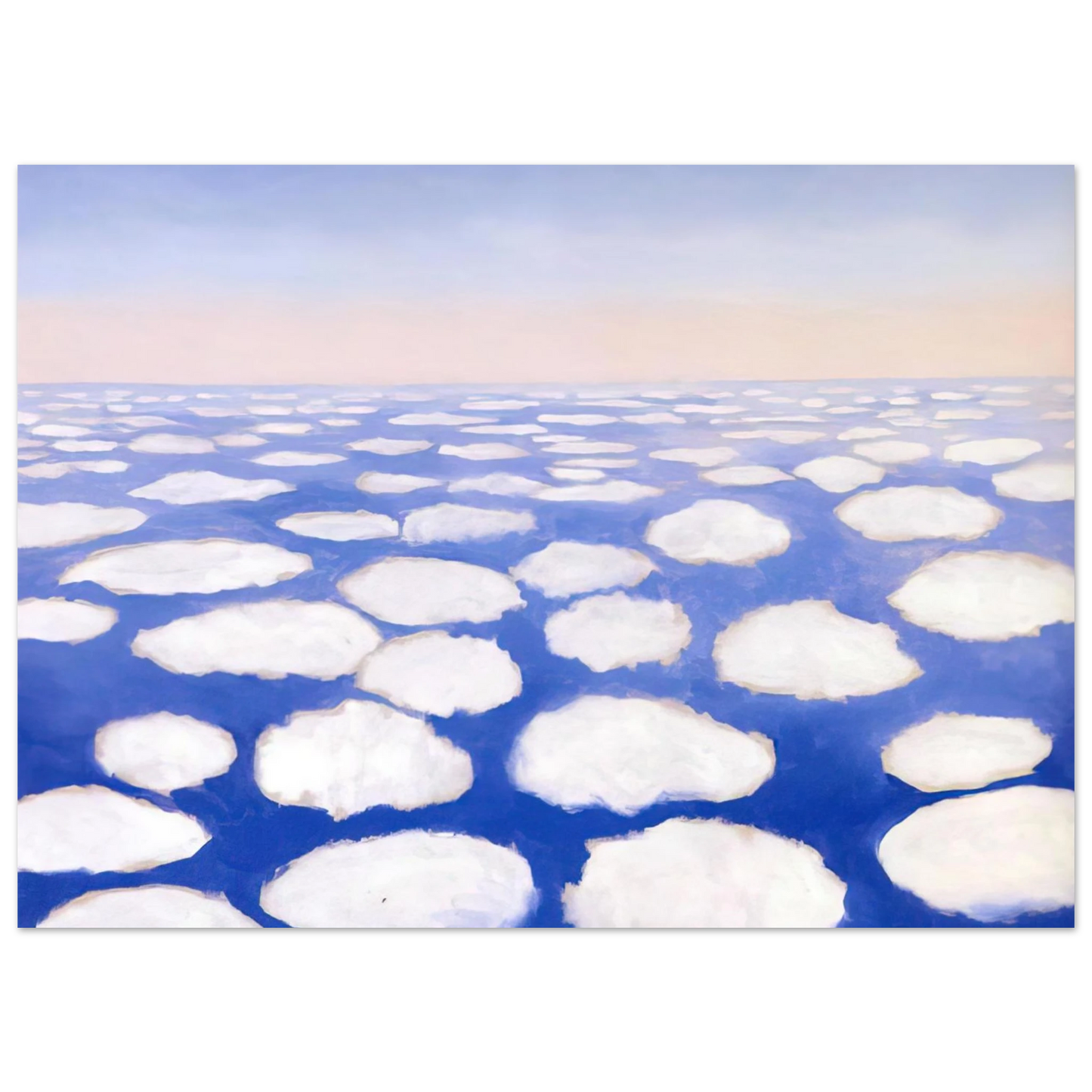 Georgia O'Keeffe - Above the Clouds I Fine Art Poster