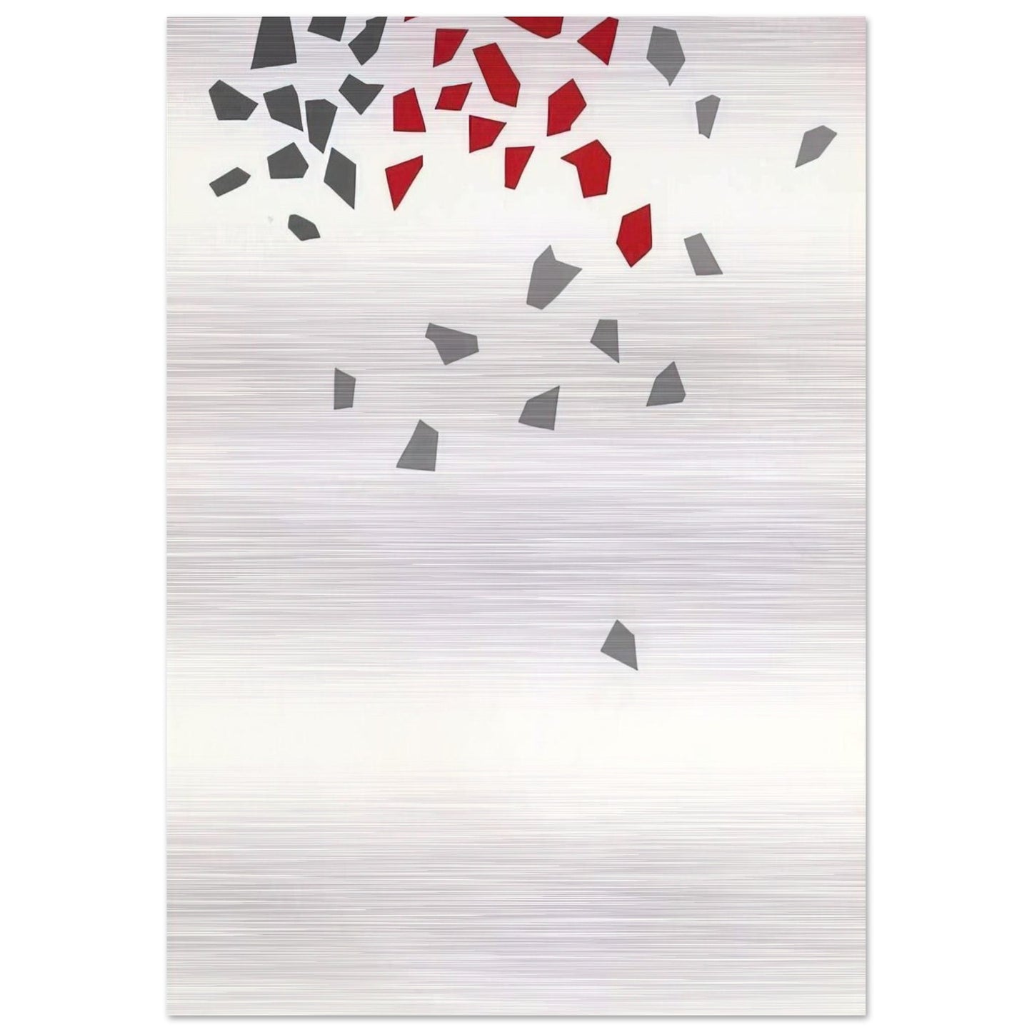 Untitled - 1968 - Robert Goodnough Brushed Aluminum Print - 70x100 cm / 28x40 inches | Robert Goodnough Aluminum Print | Robert Goodnough Prints