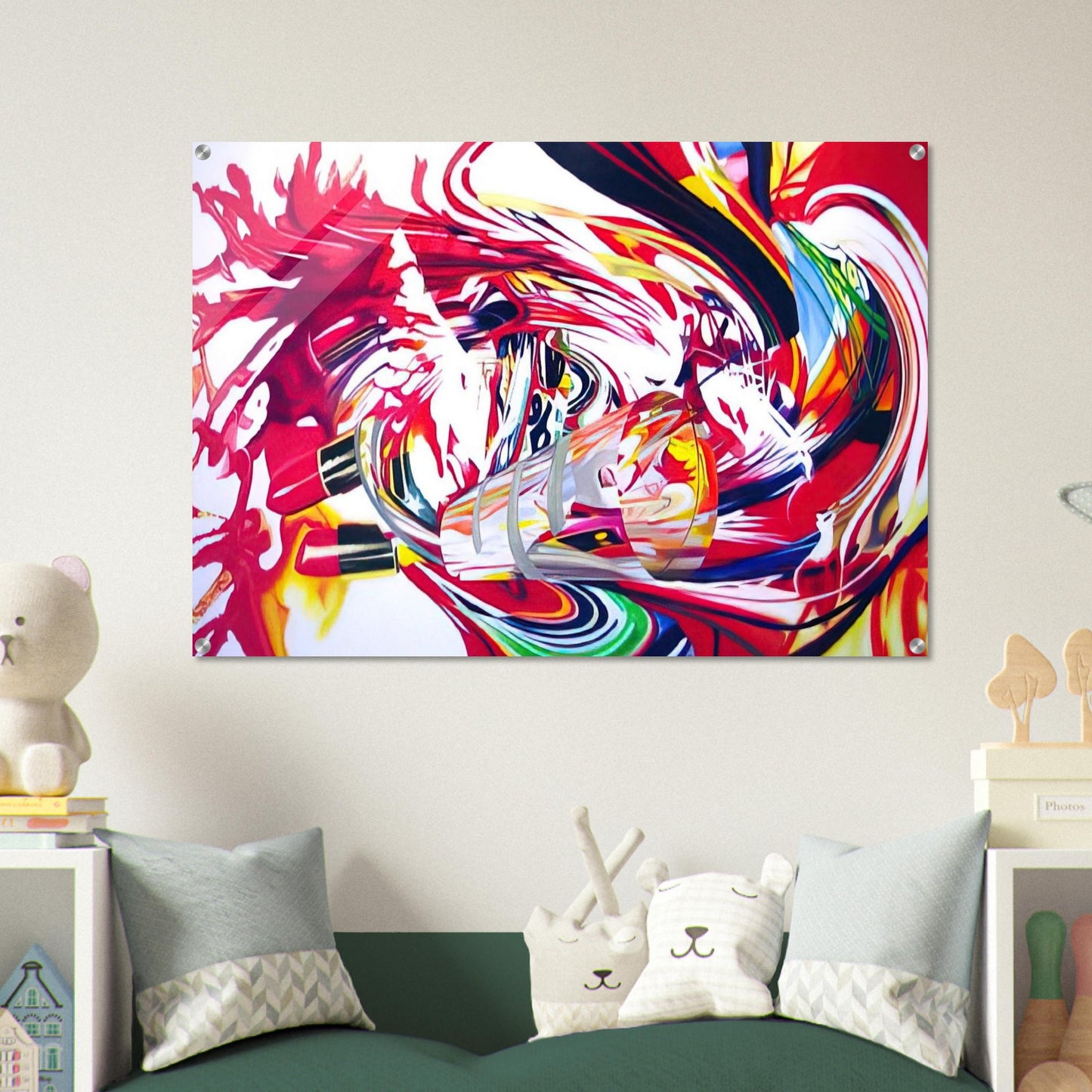 Women's Intuition, after Aspen - James Rosenquist Acrylic Print - 70x100 cm / 28x40″ inches