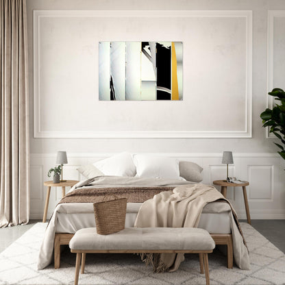 MIRROR SIX PANELS 1 1970 - Roy Lichtenstein Acrylic Print - 70x100 cm / 28x40″ inches | Roy Lichtenstein Wall Art | Roy Lichtenstein Prints