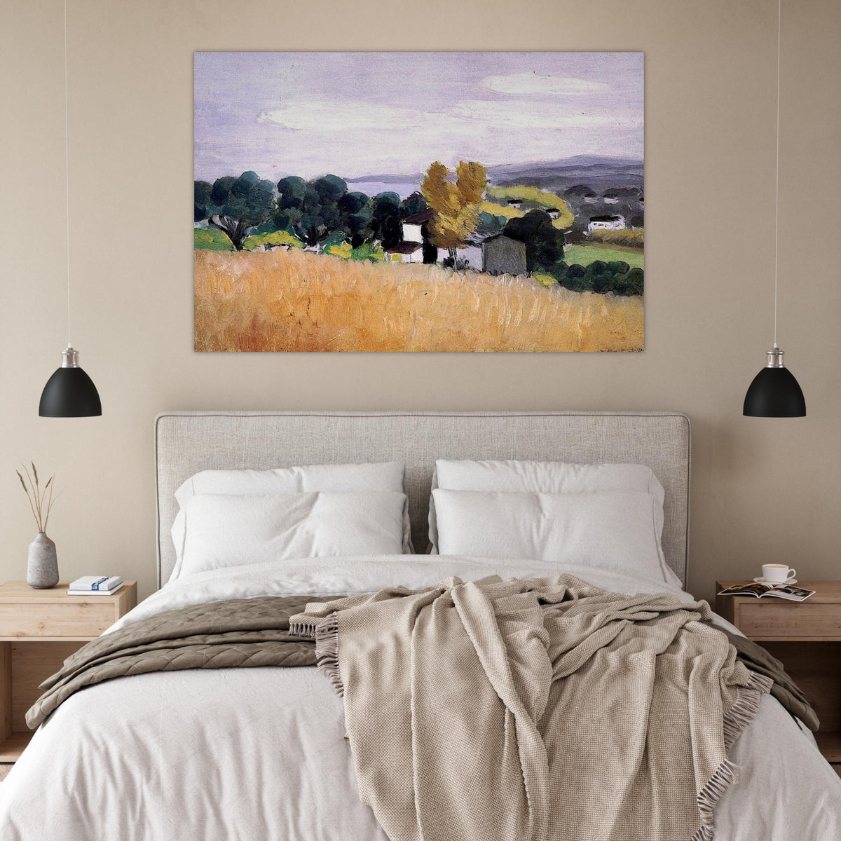 AUTUMN IN CAGNES 1918 - Henri Matisse Art Prints - 100x150 cm / 40x60″ inches | Henri Matisse Poster | Henri Matisse Prints