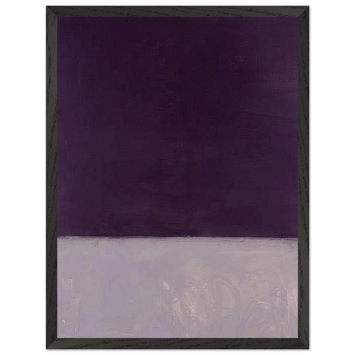 Mark Rothko - Untitled Black and Gray - 1970 Wall Art - 60x80 cm / 24x32 inches - Fine Art Poster-canvas - -