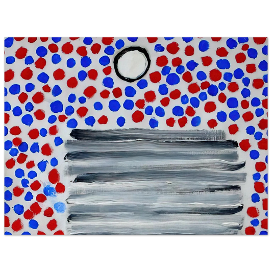 Forrest Bess - Spots - 1967  75x100 cm / 30x40inches Fine Art Poster