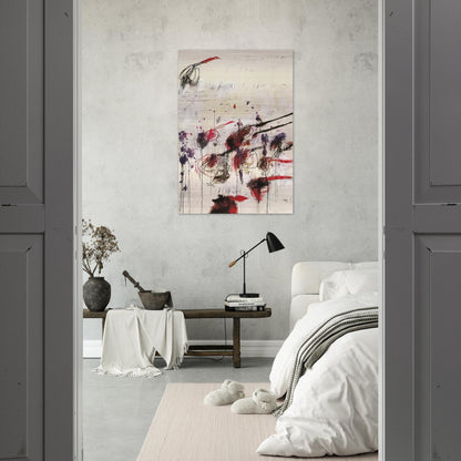 Quattro stagioni I. Autunno - Cy Twombly Brushed Aluminum Print - 70x100 cm / 28x40 inches | Cy Twombly Aluminum Print | Cy Twombly Prints
