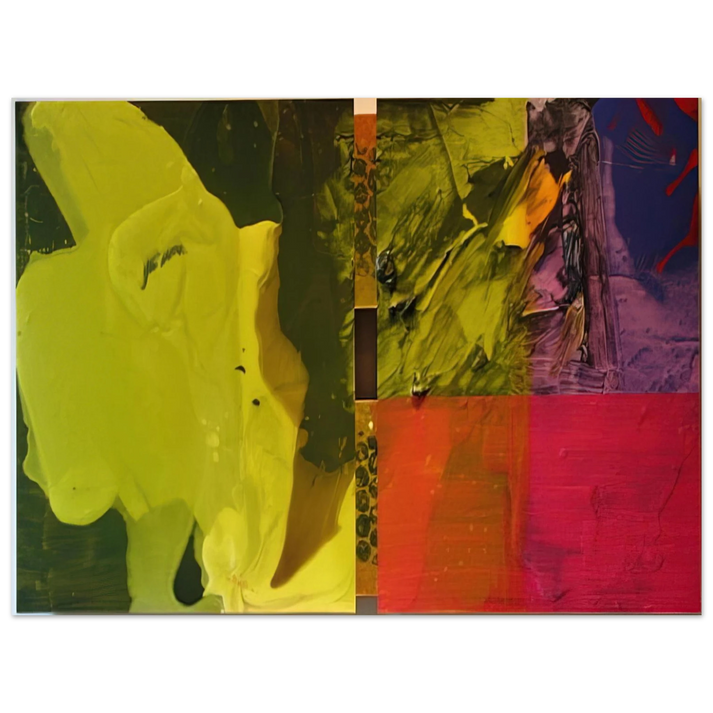 Sam Gilliam - Sea Color  75x100 cm / 30x40inches Fine Art Poster