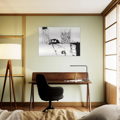 Tree House - 1981 - Gene Davis Brushed Aluminum Print - 70x100 cm / 28x40 inches | Gene Davis Aluminum Print | Gene Davis Prints