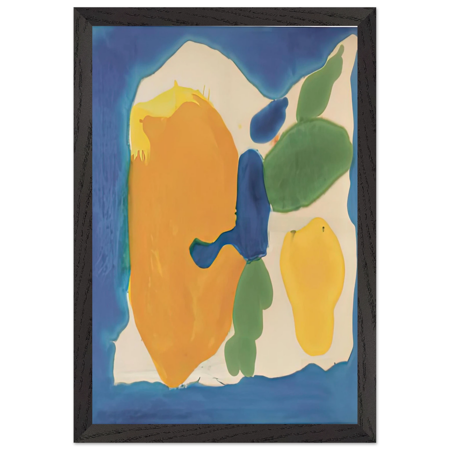 Helen Frankenthaler - Provincetown Window, 1963-64- Wall Art - 28x40 inches / 70x70 cm - Canvas (Imperial)-canvas - -