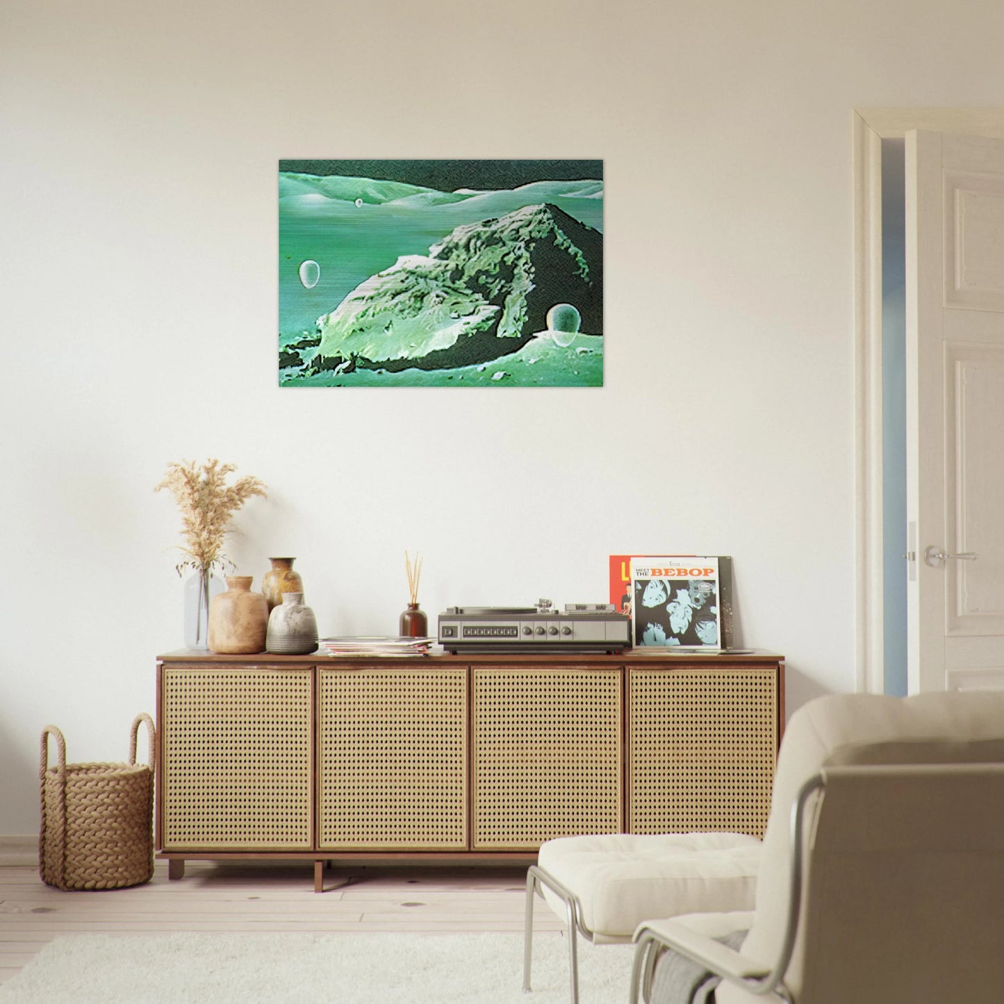 Eschantos #15 - 1980 - Clarence Holbrook Carter Brushed Aluminum Print - 70x100 cm / 28x40 inches | Clarence Holbrook Carter Aluminum Print | Clarence Holbrook Carter Prints