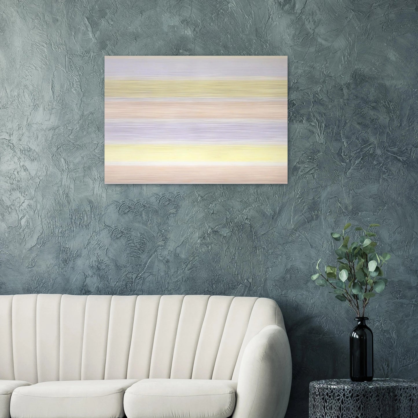 Untitled #6 - Agnes Martin Brushed Aluminum Print - 70x100 cm / 28x40 inches | Agnes Martin Aluminum Print | Agnes Martin Prints