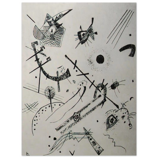 Wassily Kandinsky - SMALL WORLDS XI 1922  75x100 cm / 30x40inches Fine Art Poster