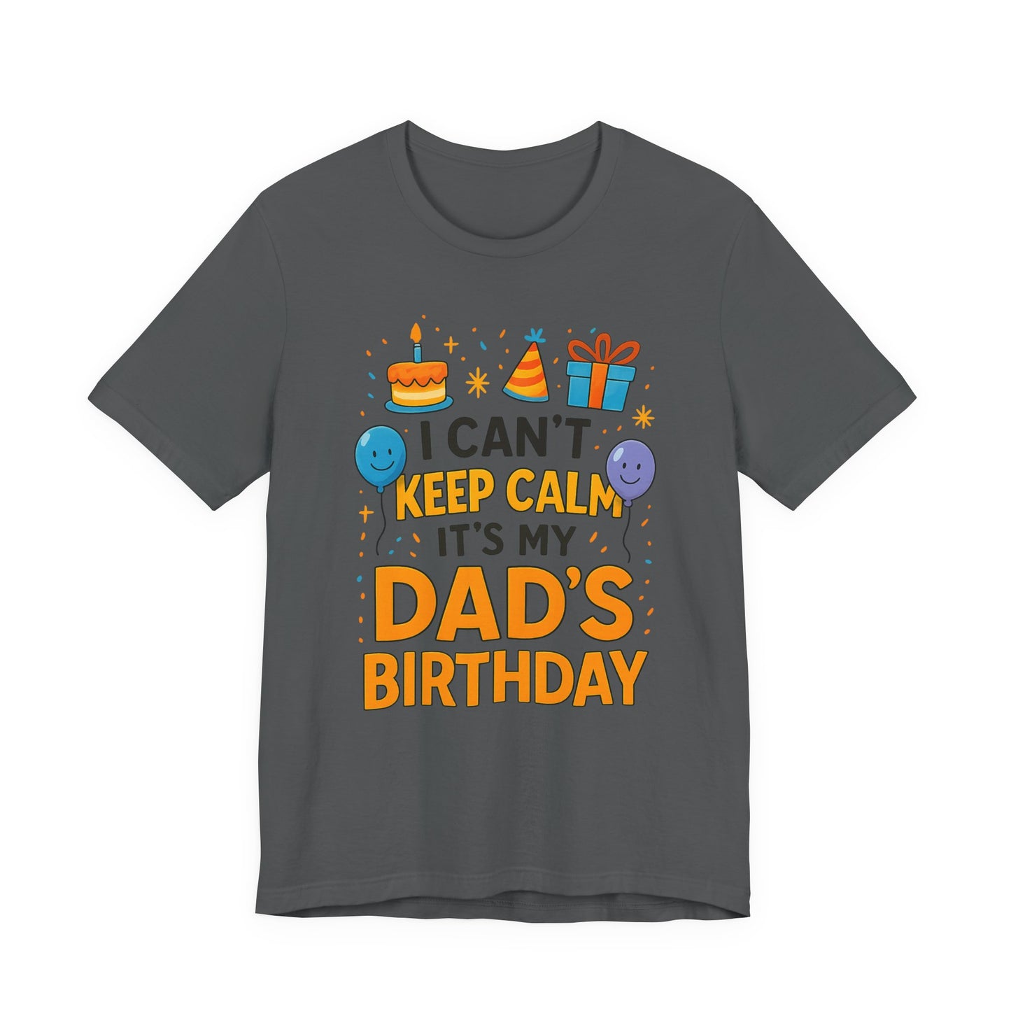 Geburtstagsgeschenk für Papa: Ich kann nicht ruhig bleiben, es ist Papas Geburtstag! Alles Gute zum Geburtstag, Papa!