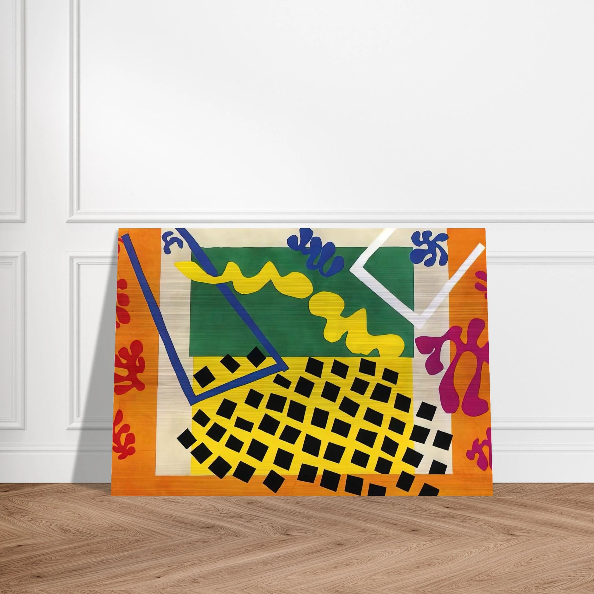 CUT OUTS 3 - Henri Matisse Brushed Aluminum Print - 70x100 cm / 28x40 inches | Henri Matisse Aluminum Print | Henri Matisse Prints