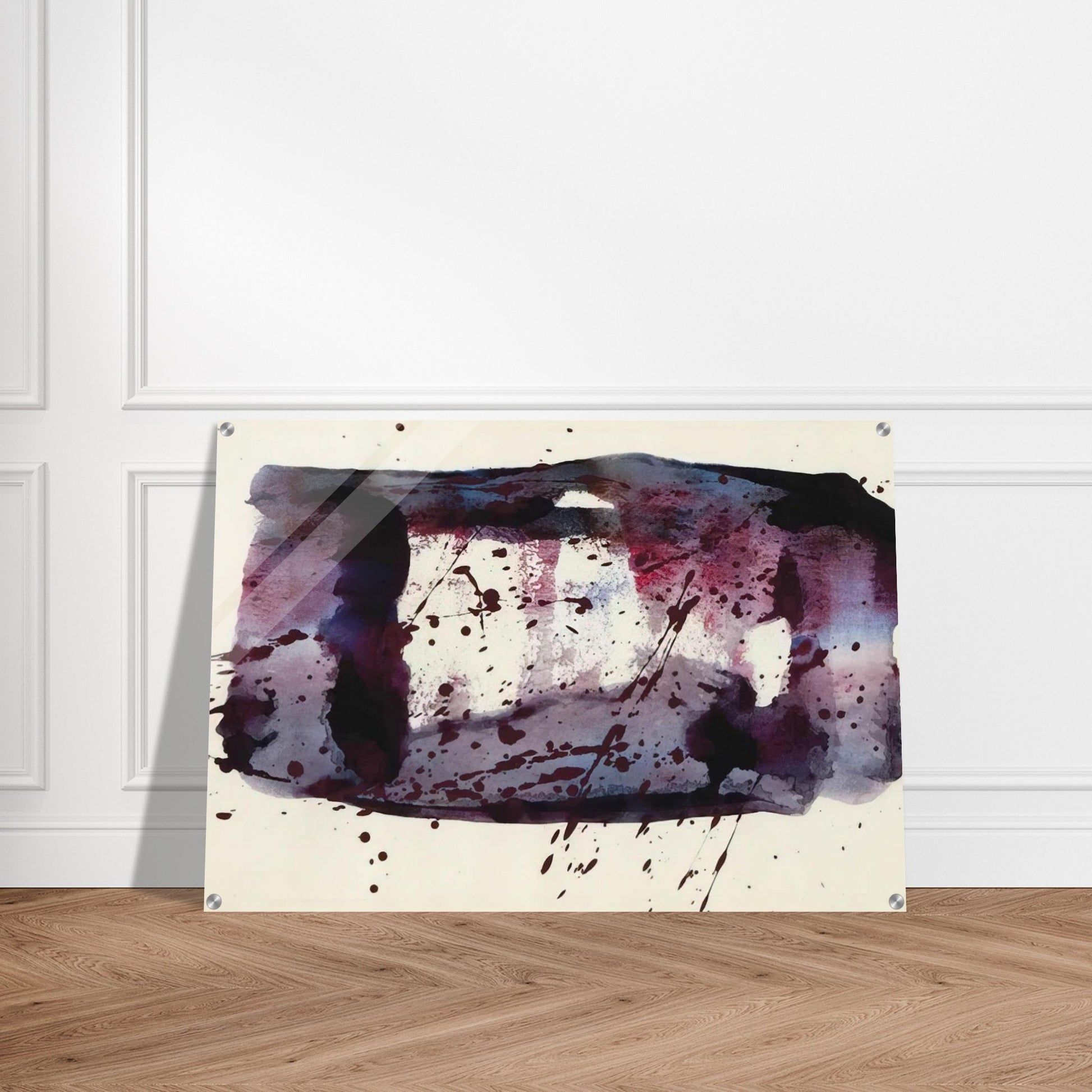 Untitled  SF76-176  - Sam Francis Acrylic Print - 70x100 cm / 28x40″ inches | Sam Francis Wall Art | Sam Francis Prints