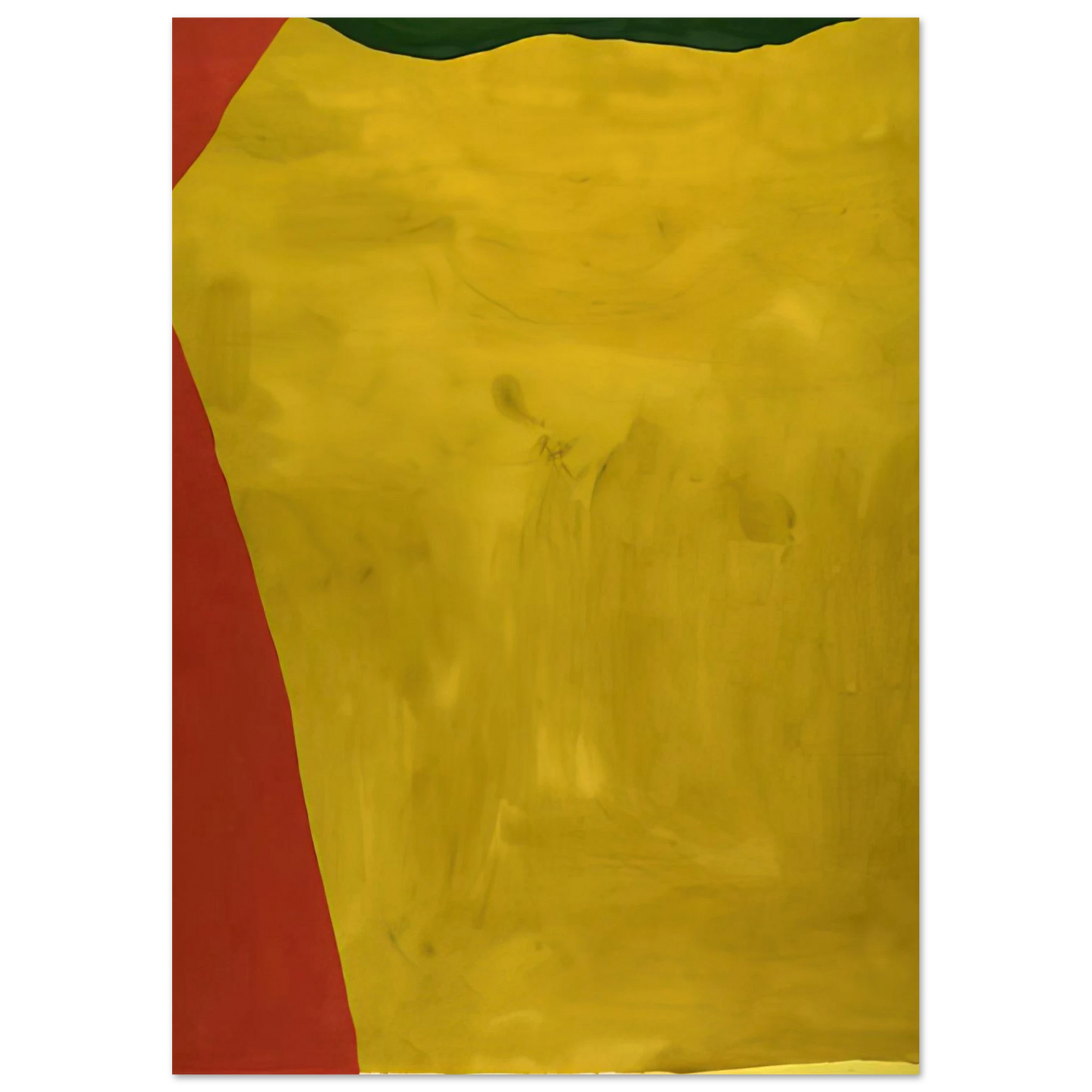 Helen Frankenthaler - Blessing of the Fleet - 1969 Wall art - 40x50 cm / 16x20 inches - Premium Wooden Framed Poster With Fine Art Paper-canvas - Wood frame