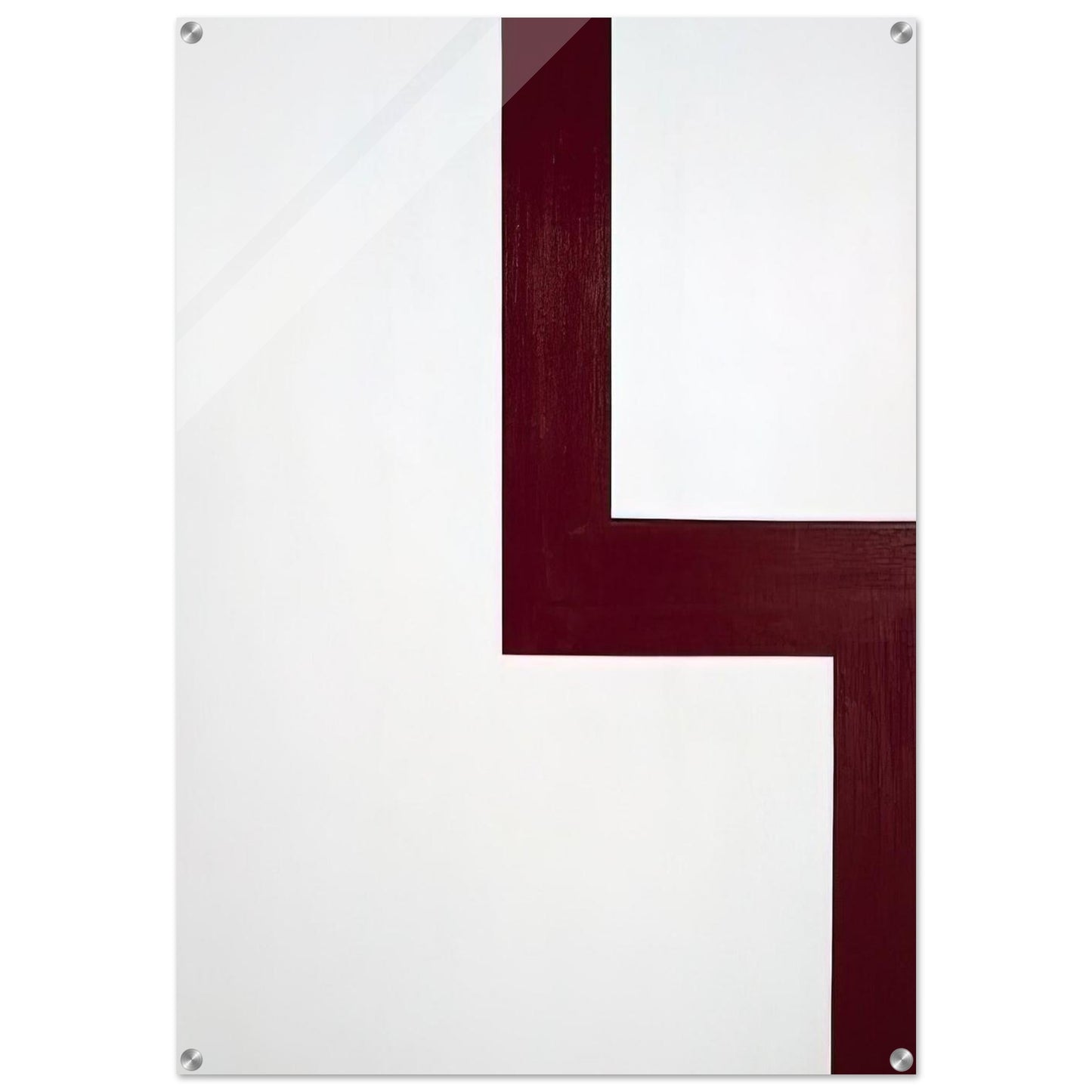 Acracropolis - Al Held Acrylic Print - 70x100 cm / 28x40″ inches | Al Held Wall Art | Al Held Prints