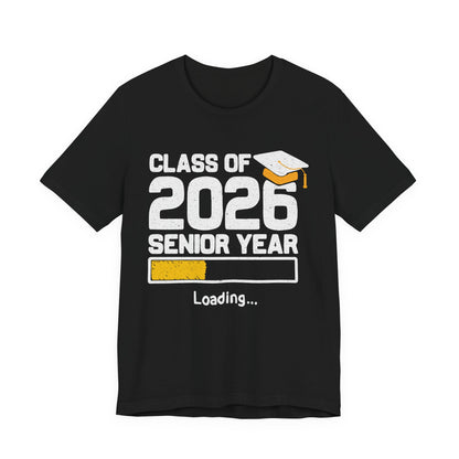 Abschluss-T-Shirt für den Jahrgang 2026, Abschluss-Shirt, Unisex-Abschlussgeschenk, Kleidung für Highschool-Absolventen, T-Shirt für Studienanfänger