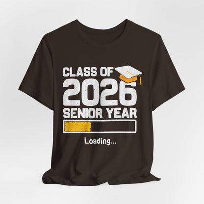 Abschluss-T-Shirt für den Jahrgang 2026, Abschluss-Shirt, Unisex-Abschlussgeschenk, Kleidung für Highschool-Absolventen, T-Shirt für Studienanfänger