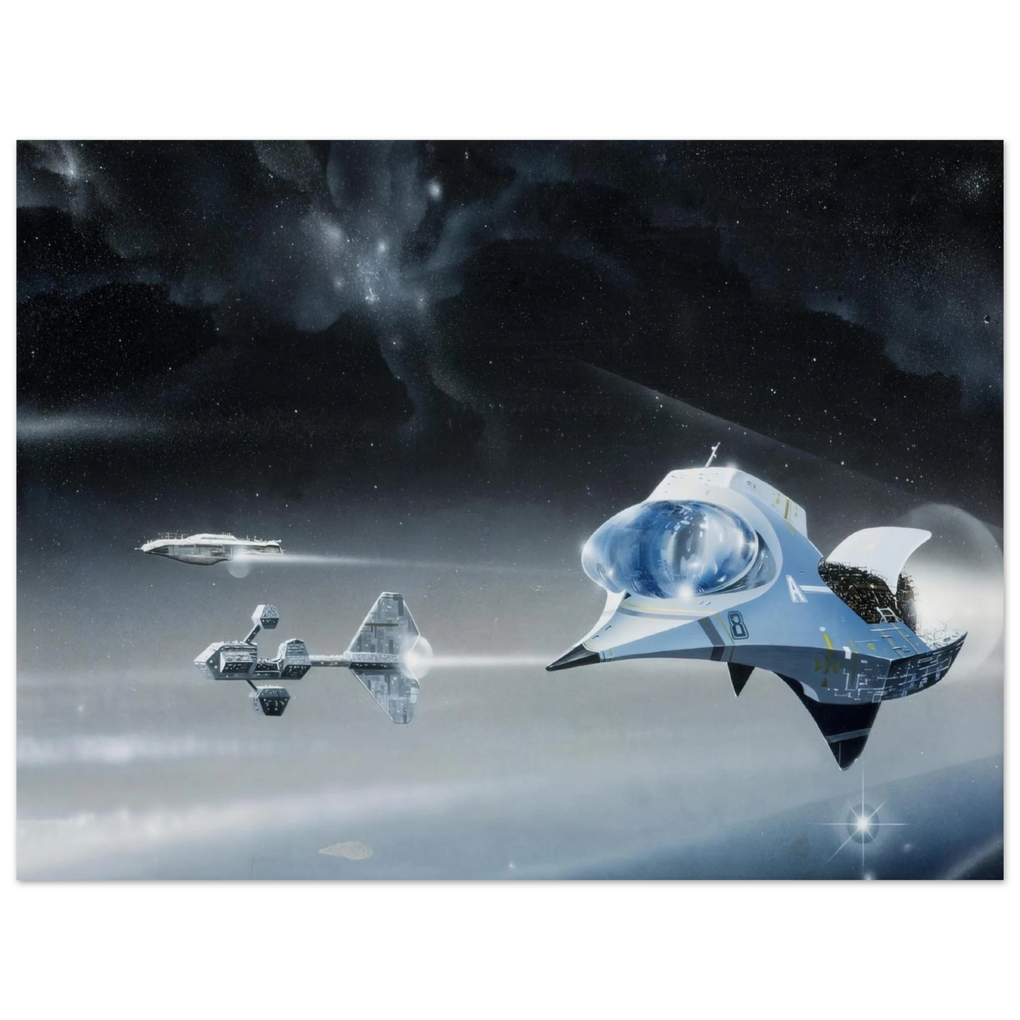 Chris Foss - Chris Foss  75x100 cm / 30x40inches Fine Art Poster