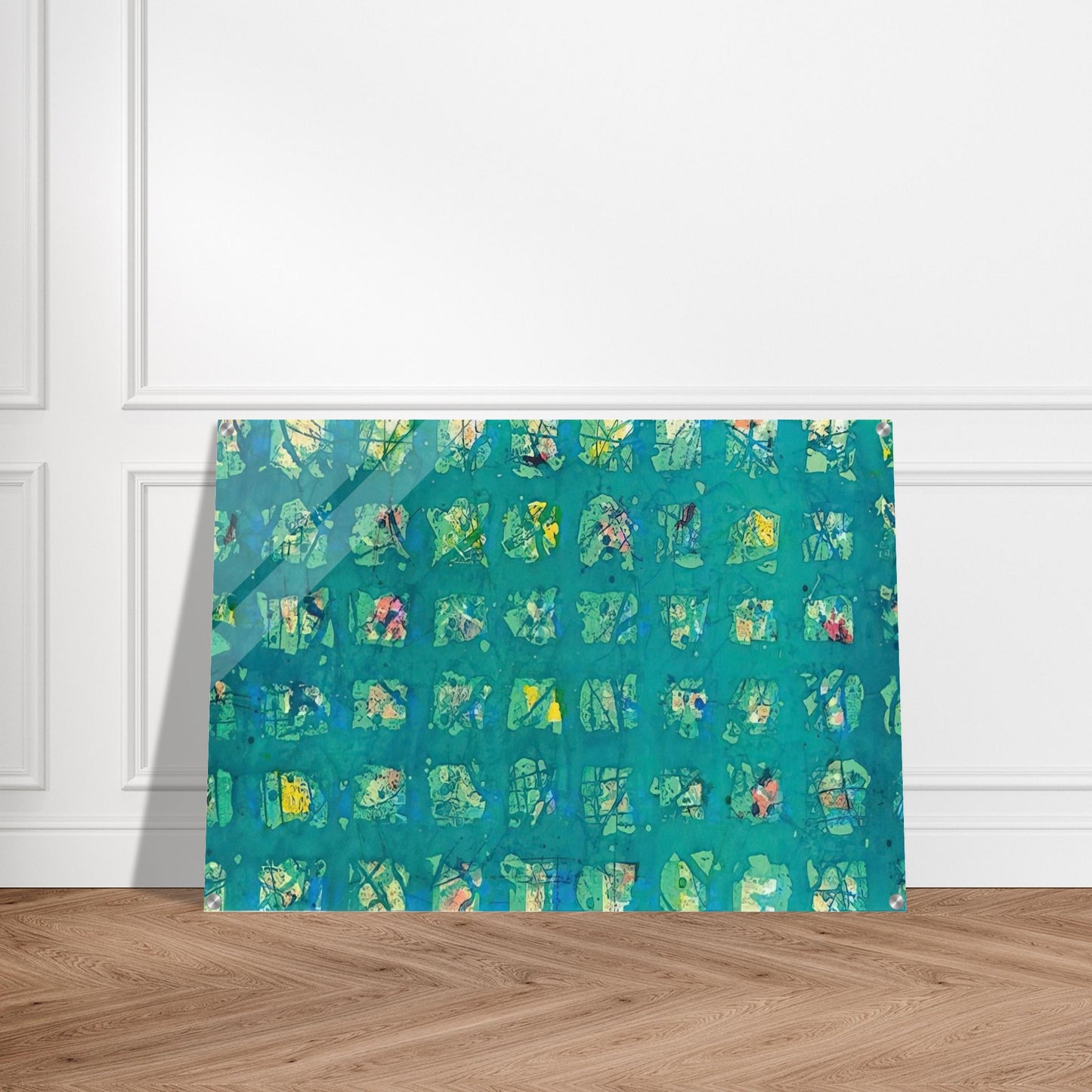 La Primavera Fredda  Cold Spring  - Sam Francis Acrylic Print - 70x100 cm / 28x40″ inches