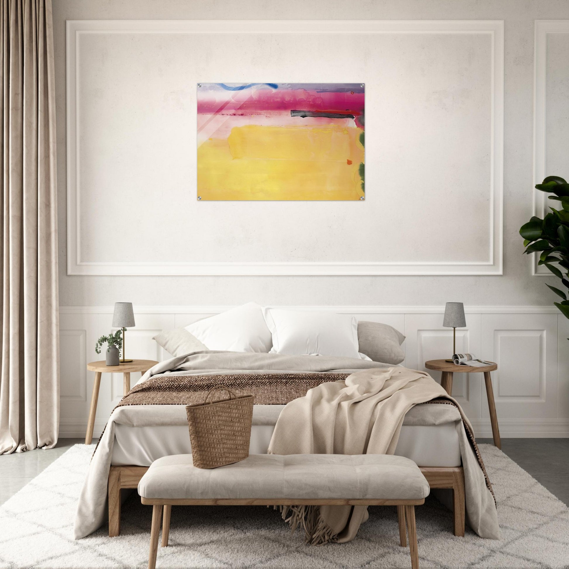 Black-Eyed Susan - 1988 - Helen Frankenthaler Acrylic Print - 70x100 cm / 28x40″ inches | Helen Frankenthaler Wall Art | Helen Frankenthaler Prints