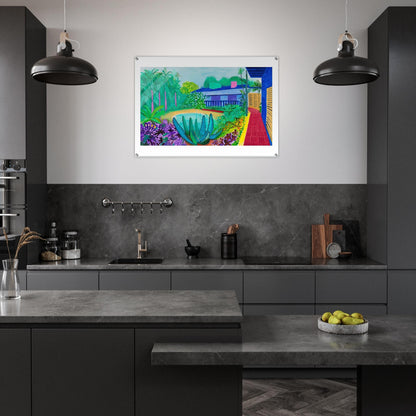 David Hockney - David Hockney Acrylic Print - 70x100 cm / 28x40″ inches | David Hockney Art | Artwork by David Hockney