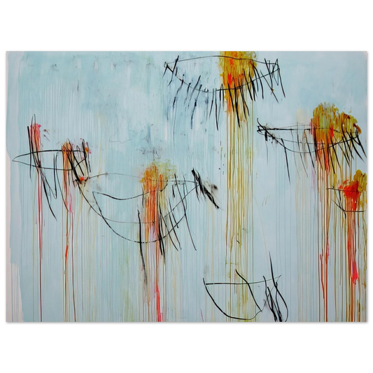 Cy Twombly - Lepanto, Part II  75x100 cm / 30x40inches Fine Art Poster