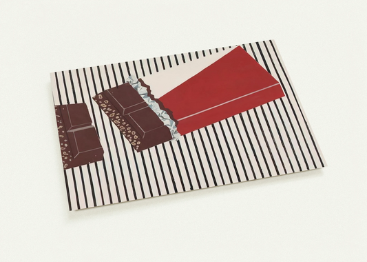 CHOCOLATE PAINTING SCHOKOLADENBILD 1964 By Sigmar Polke Pack of 10 Post Cards | Sigmar Polke Post Cards | A6 (10.5 x 14.8 cm) - 4.1 x 5.8 inches