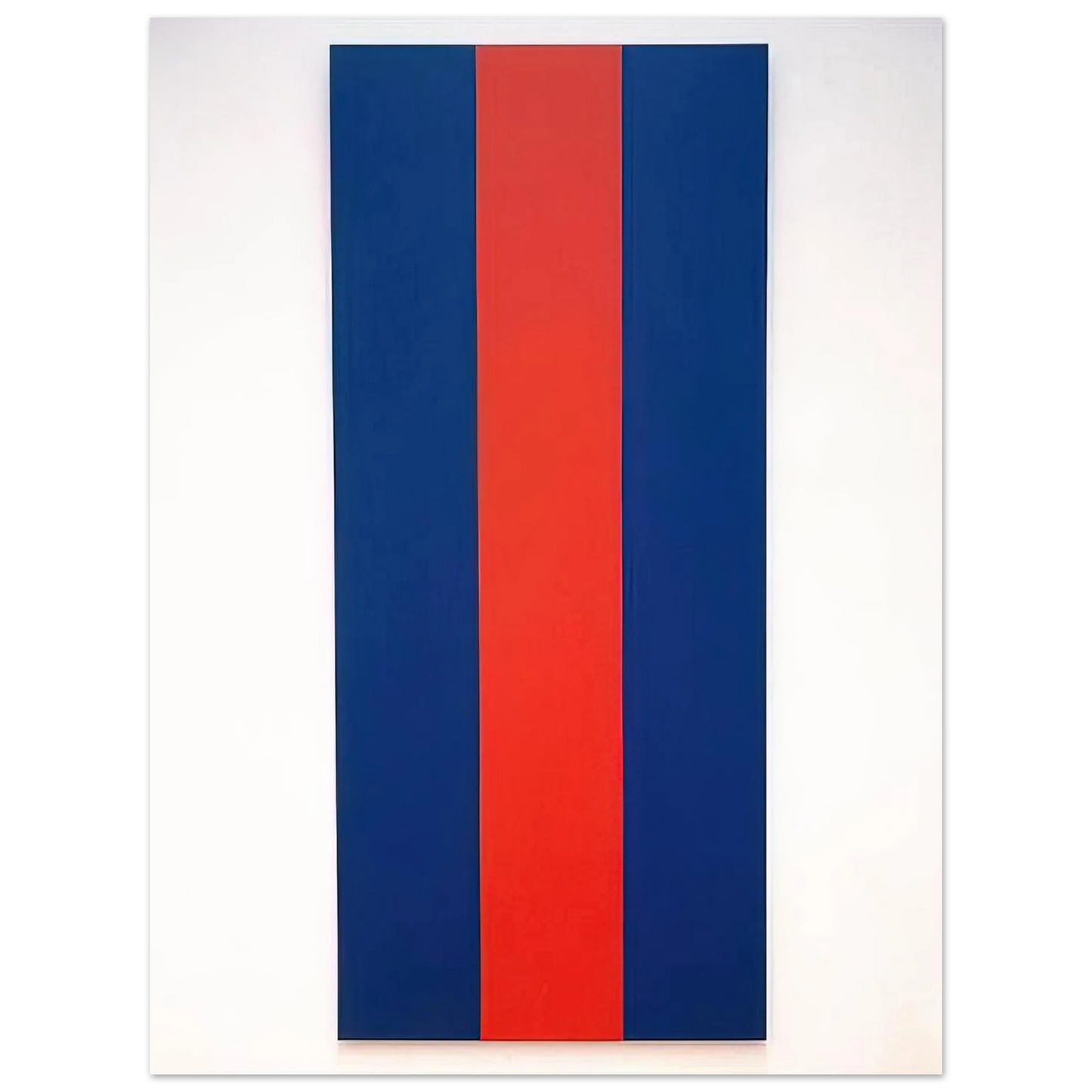 Barnett Newman - Voice of Fire  75x100 cm / 30x40inches Fine Art Poster