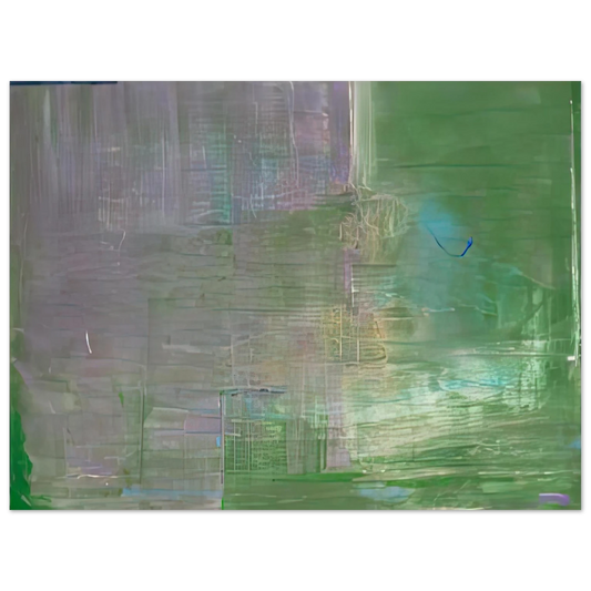 Helen Frankenthaler - Claude's Message, 1976- Wall Art - 21x29.7 cm / 8x12" - Fine Art Poster-canvas - -