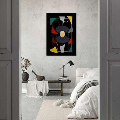 Planos y color liberados - 1947 - Gyula Kosice Brushed Aluminum Print - 70x100 cm / 28x40 inches | Gyula Kosice Aluminum Print | Gyula Kosice Prints