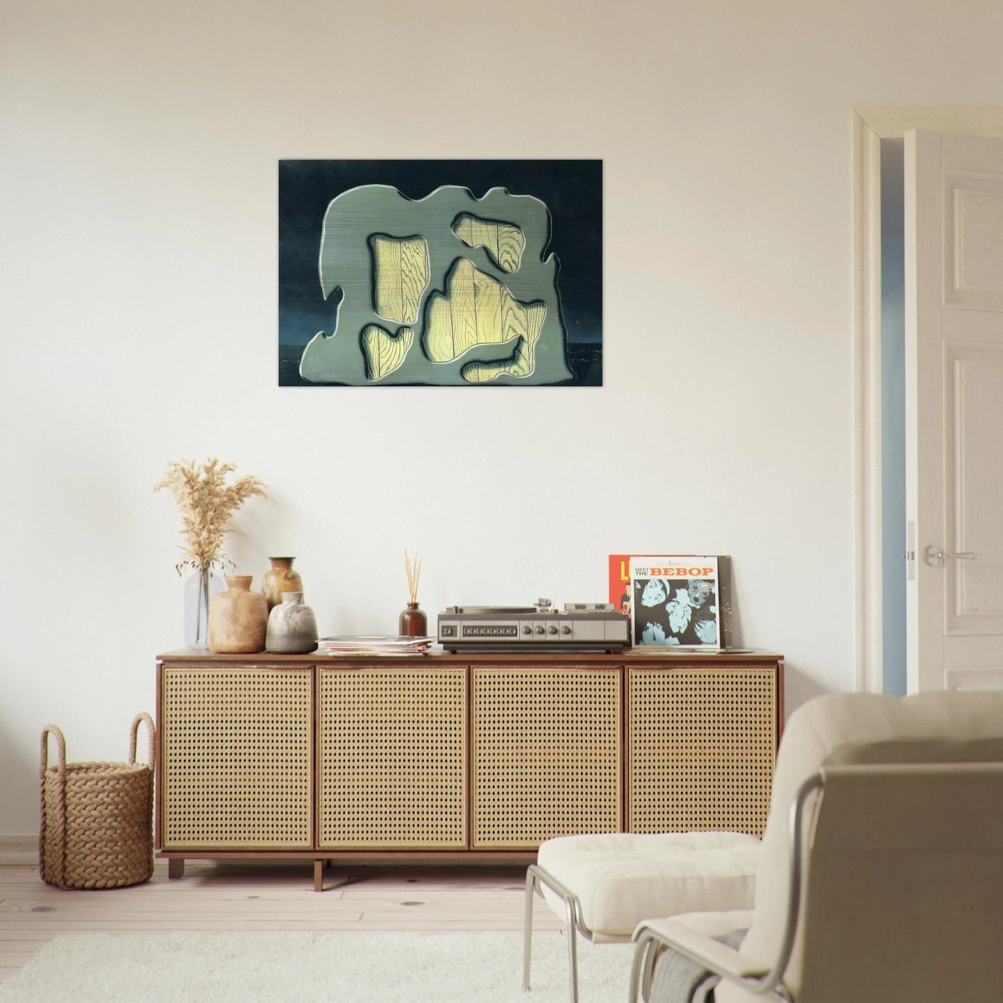 IMP OF THE PERVERSE 1927 - Rene Magritte Brushed Aluminum Print - 70x100 cm / 28x40 inches | Rene Magritte Aluminum Print | Rene Magritte Prints