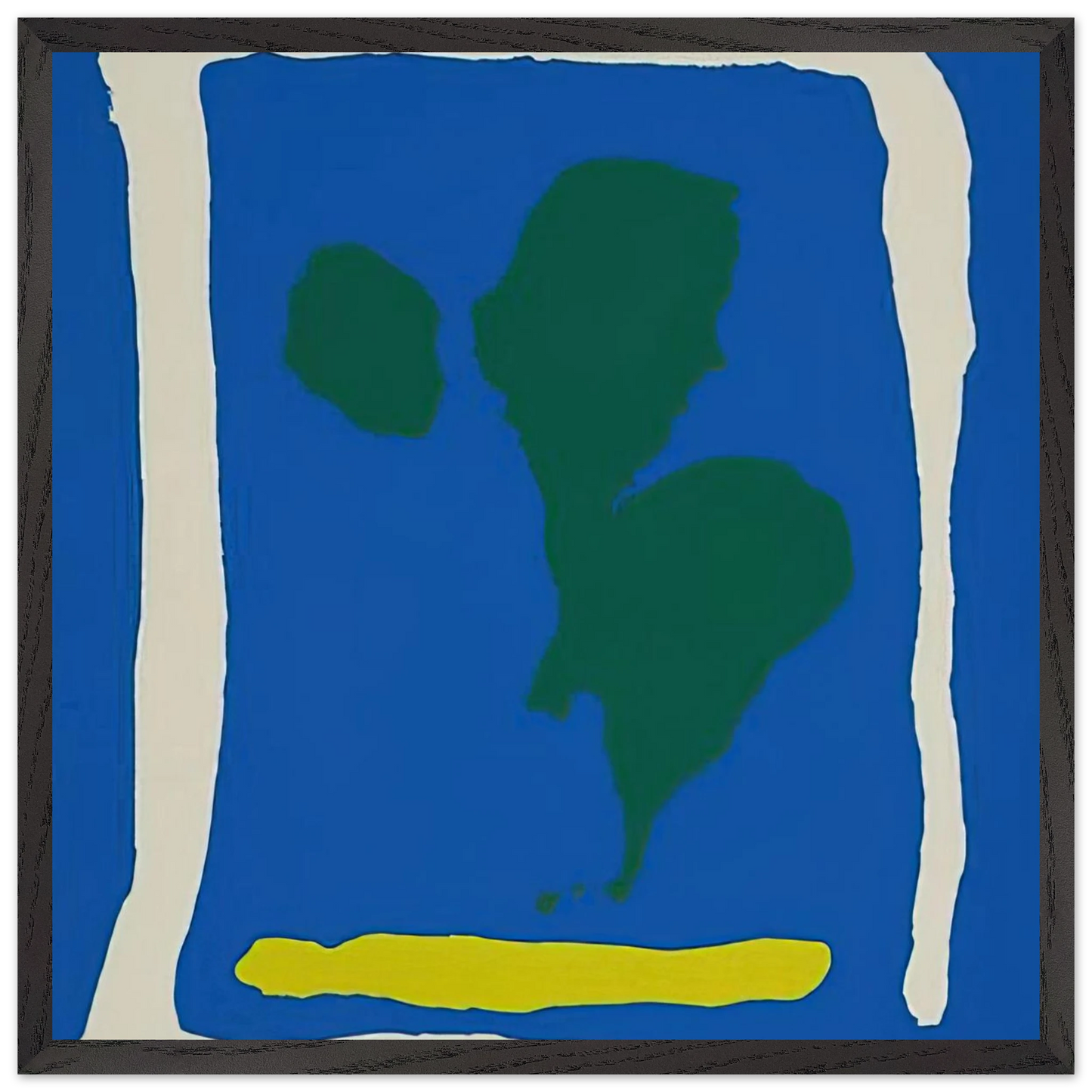 Helen Frankenthaler - Air Frame - 1965 Wall art - 25x60 cm / 10x24 inches - Fine Art Poster-canvas - -