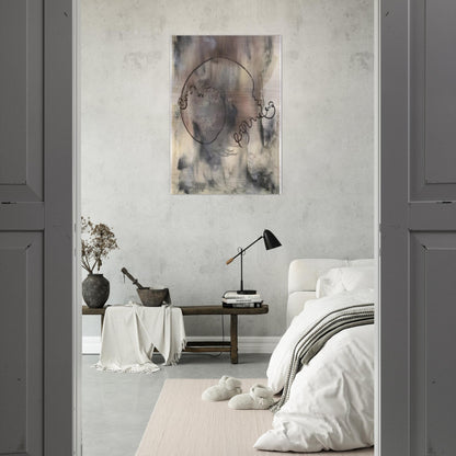 AUDATIA 1986 - Sigmar Polke Brushed Aluminum Print - 70x100 cm / 28x40 inches | Sigmar Polke Aluminum Print | Sigmar Polke Prints