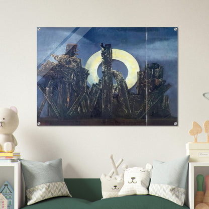 The large forest - Max Ernst Acrylic Print - 70x100 cm / 28x40″ inches