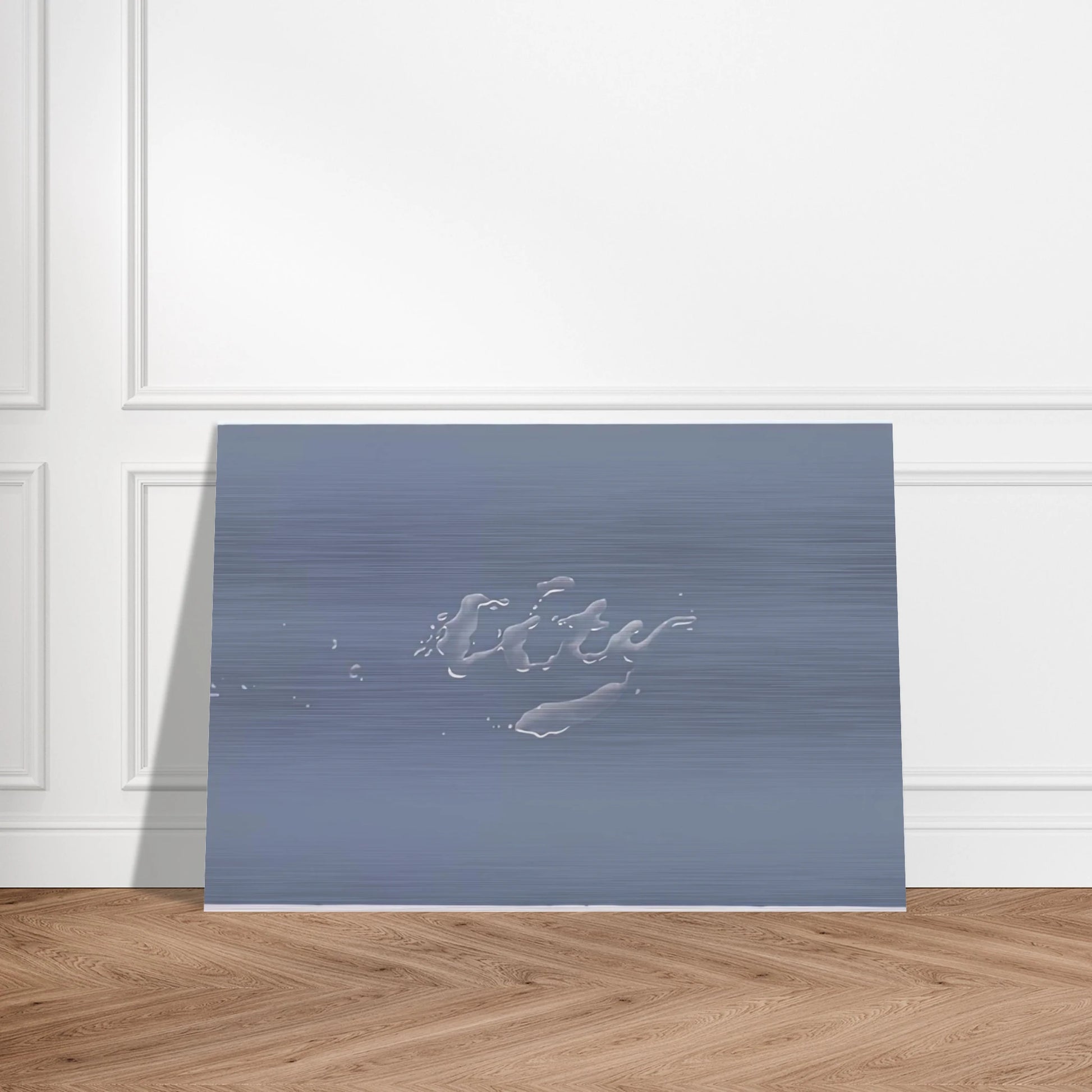 CITY 1969 - Edward Ruscha Brushed Aluminum Print - 70x100 cm / 28x40 inches | Edward Ruscha Aluminum Print | Edward Ruscha Prints