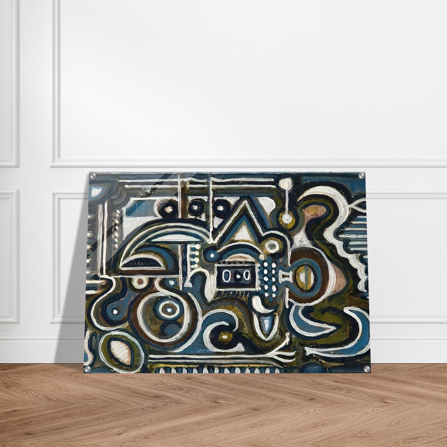 Untitled - 1930 - Richard Pousette-Dart Acrylic Print - 70x100 cm / 28x40″ inches | Richard Pousette-Dart Wall Art | Richard Pousette-Dart Prints