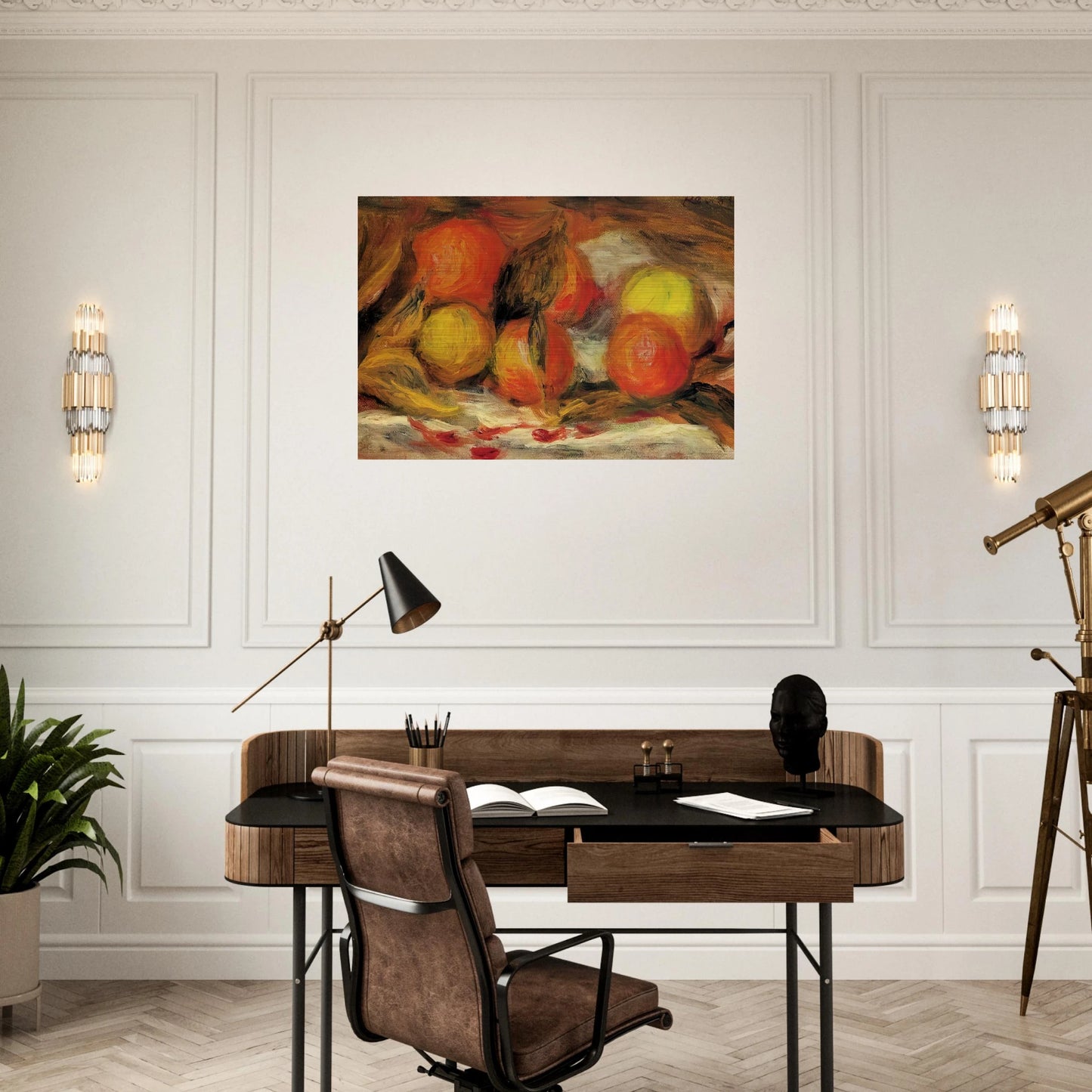 Still Life - Pierre-Auguste Renoir Brushed Aluminum Print - 70x100 cm / 28x40 inches | Pierre-Auguste Renoir Aluminum Print | Pierre-Auguste Renoir Prints