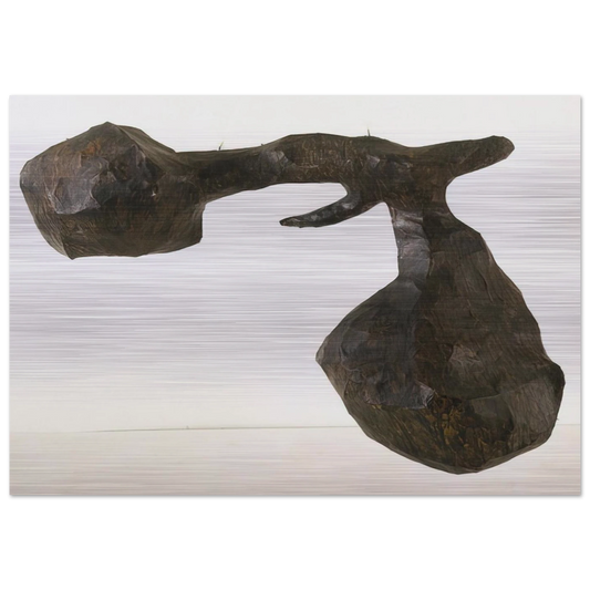 EMPIRE PAPA RAY GUN 1959 - Claes Oldenburg Brushed Aluminum Print - 70x100 cm / 28x40 inches | Claes Oldenburg Aluminum Print | Claes Oldenburg Prints