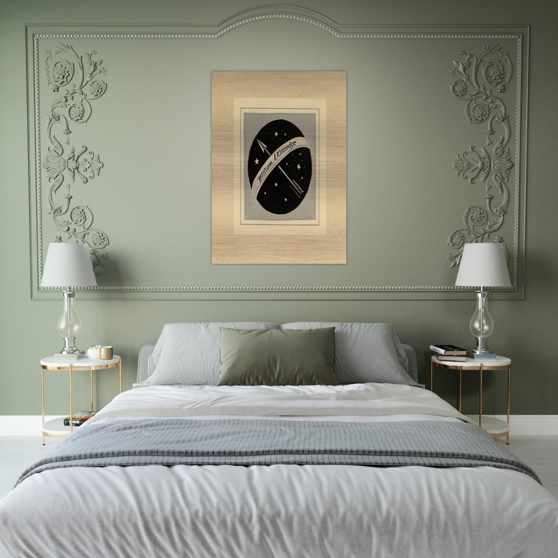 Illustration to William A. Kittredge - Rockwell Kent Brushed Aluminum Print - 70x100 cm / 28x40 inches | Rockwell Kent Aluminum Print | Rockwell Kent Prints