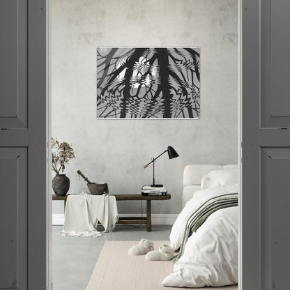 RIPPLED SURFACE - MC Escher Acrylic Print - 70x100 cm / 28x40″ inches | Maurits Cornelis Escher Prints