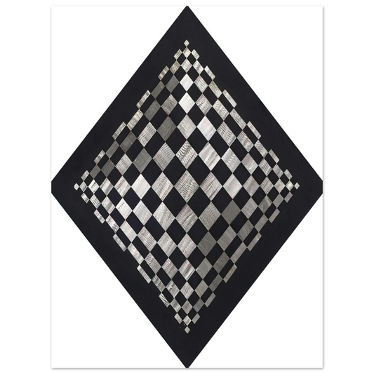 Dadamaino - Ottico dynamico - Op Art  75x100 cm / 30x40inches Fine Art Poster