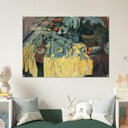 STILL LIFE ON THE TABLE 1904 - Andre Derain Acrylic Print - 70x100 cm / 28x40″ inches